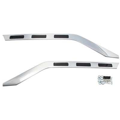 1955 Ford F100 Truck; Grill Molding Trim Set; Boomerangs; Gull Wings