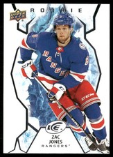 Zac Jones 2021-22 Upper Deck Ice #106 New York Rangers