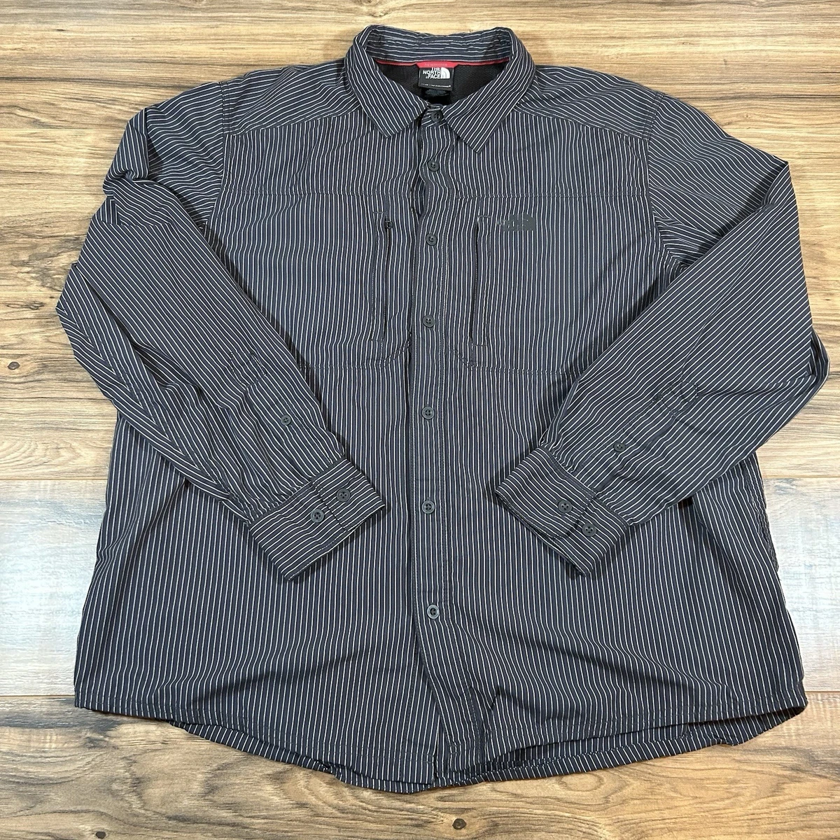 The North Face Nylon Button-Up Casual Button-Down Shirts for Men