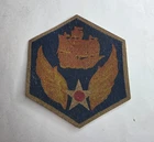 6th AIR FORCE LEATHER 3.5" PATCH AIR CORPS UNITED STATES U.S. MILITARY WW2 WWII