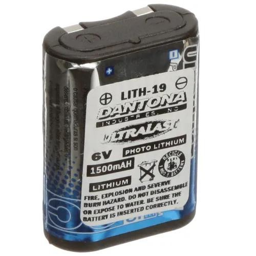 1PC DANTONA INDUSTRIES INC 2CR5 Battery,Non-Rechargeable,Rectangular,Lithiu