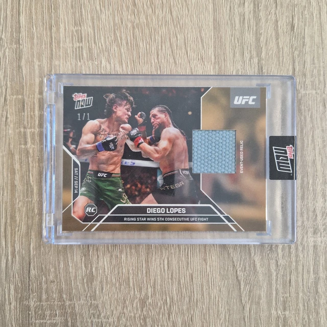 Diego Lopes 1/1 Topps UFC NOW