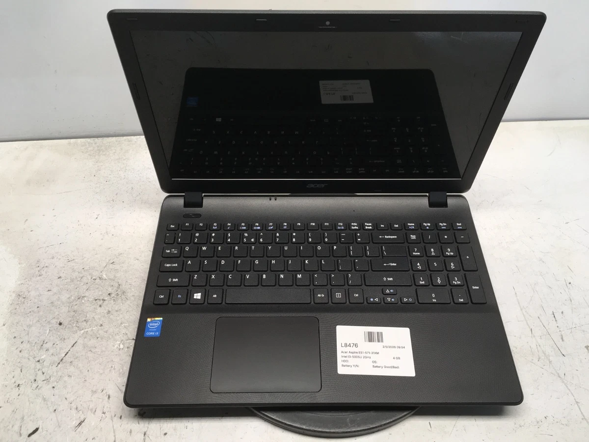 Acer Aspire ES 4 GB RAM PC Laptops & Netbooks 15-15.9 in Screen