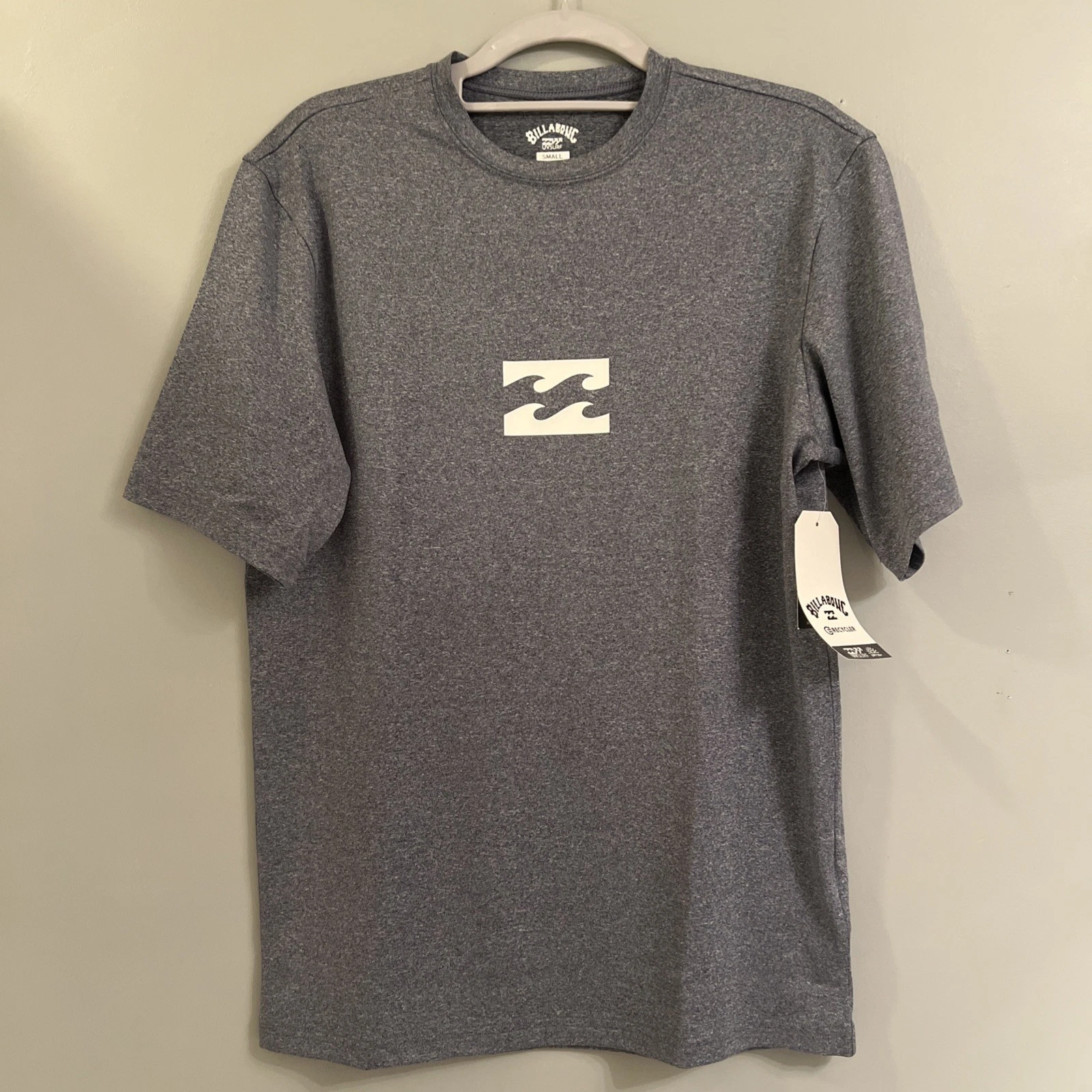 Billabong Men's UVSURF UPF 50+ Sun Protection Shirt Size Small Gray