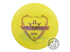 USED Dynamic Discs [CLEMONS] Fuzion-X Verdict 175g Yellow Purple Midrange Disc