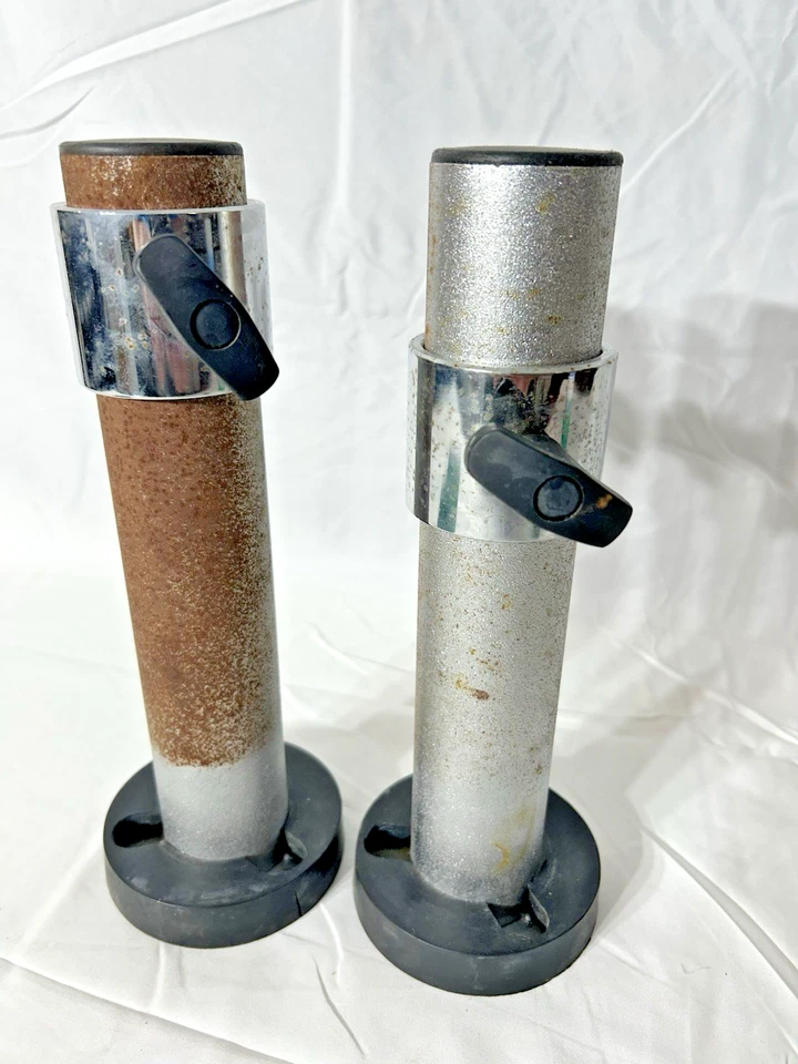 Powertec Two Inch Weight Horn Adapter Set of 2 Olympic Weight Lat Tower Bench - Image 3 of 4