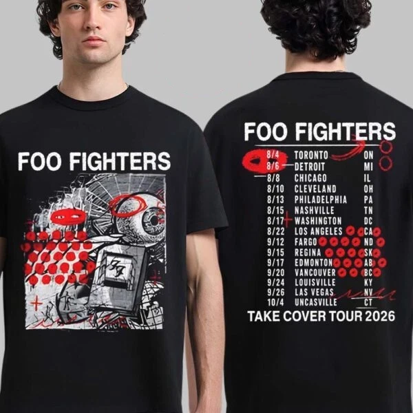 Foo Fighters 2007 JAPAN TOUR Tシャツ L Foo Fighters 2007 JAPAN TOUR Tシャツ L Vintage Foo Fighters Tour