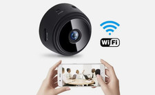 Mini WiFi Smart Camera – Wireless HD Security Cam for Home, Pets & Baby Monitor
