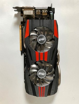 Grafikkarte ASUS AMD Radeon R9 270X DirectCU II TOP 2GB / top Zustand
