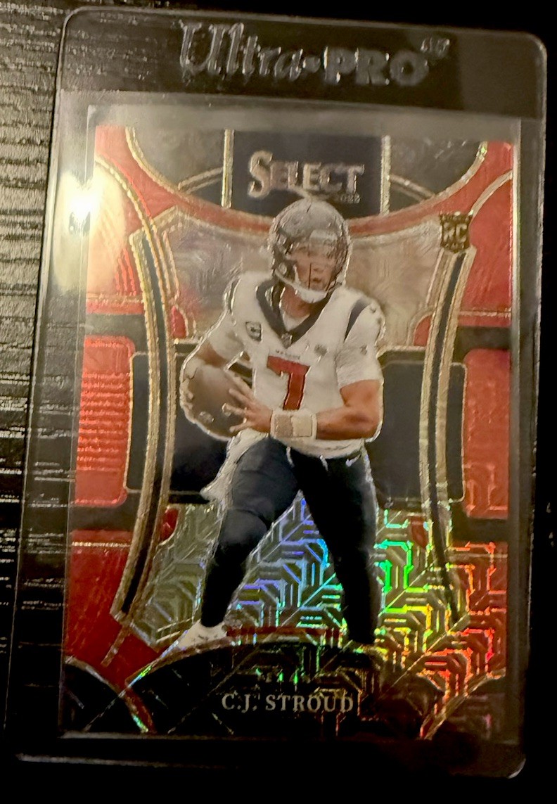 2023 Panini Select - C.J. Stroud - Suite Level Red Prizm /49 -RC Texans