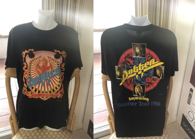 2 Sides DOKKEN BACK FOR THE ATTACK Summer Tour 1988 Shirt S-5XL Reprint SN108