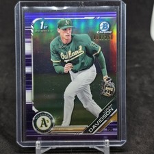 2019 Bowman Draft Purple /250 Logan Davidson #BDC-10 