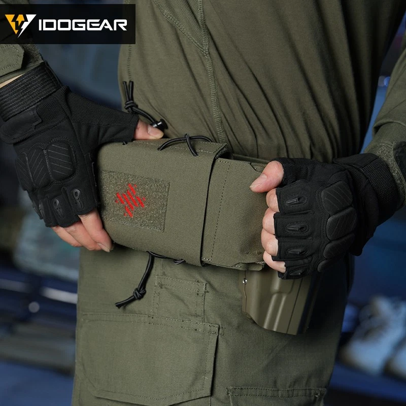 IDOGEAR Tactical Medical Pouch Detachable First Aid Kit Laser Cut MOLLE Military - Image 4 of 4