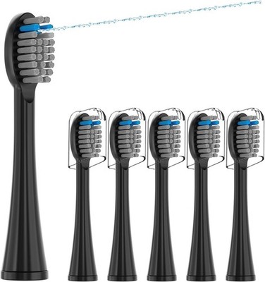 Replacement Flossing Toothbrush Heads(6-pc) Fit for Waterpik Sonic Fusion 2.0 SF