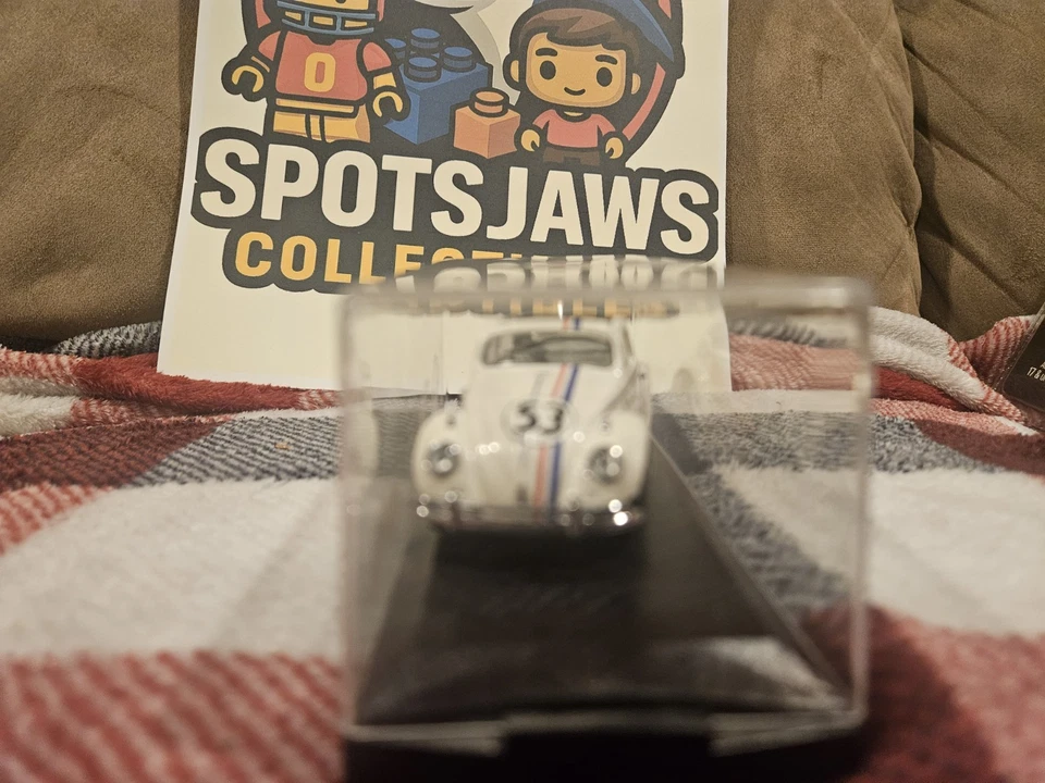 OPEN OLD HERBIE THE LOVE BUG 1/43 VITESSE VW BEETLE LTD ED - Image 2 of 4