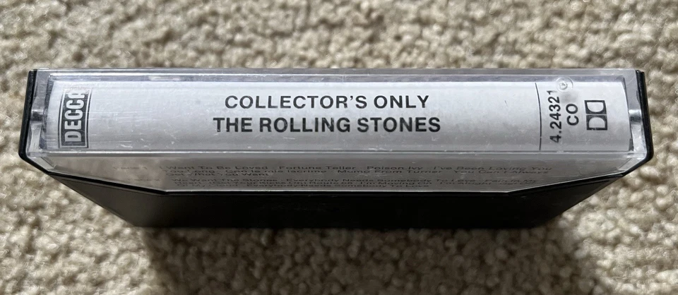 The ROLLING STONES - Collector's Only CASSETTE import 1965 Decca 4.24321 mono EX - Image 3 of 4