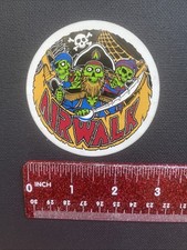 AIR WALK VANS PIRATES SKELETONS Skateboarding STICKER