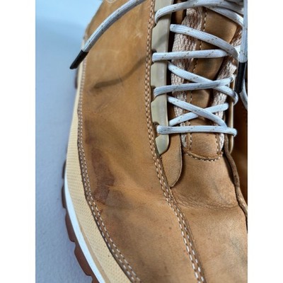 Timberland Euro Hiker Boots Mens Size 10.5M Tan Leather  display picture 1