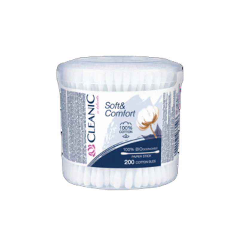 5900095033103 Patyczki higieniczne Cleanic Soft-Comfort 200 szt Cleanic 2990₽