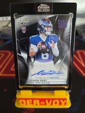 2025 Topps Chrome Black Jaxson Dart #RAU-JD RC Auto