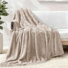 Exclusivo Mezcla Plush Fuzzy Fleece Throw Blanket Extra Large, Super Soft, Fluff