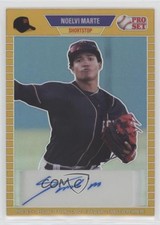 2021 Leaf Pro Set Metal 1989 Gold Rainbow 3/5 Noelvi Marte #PA-NM1 Auto uk2