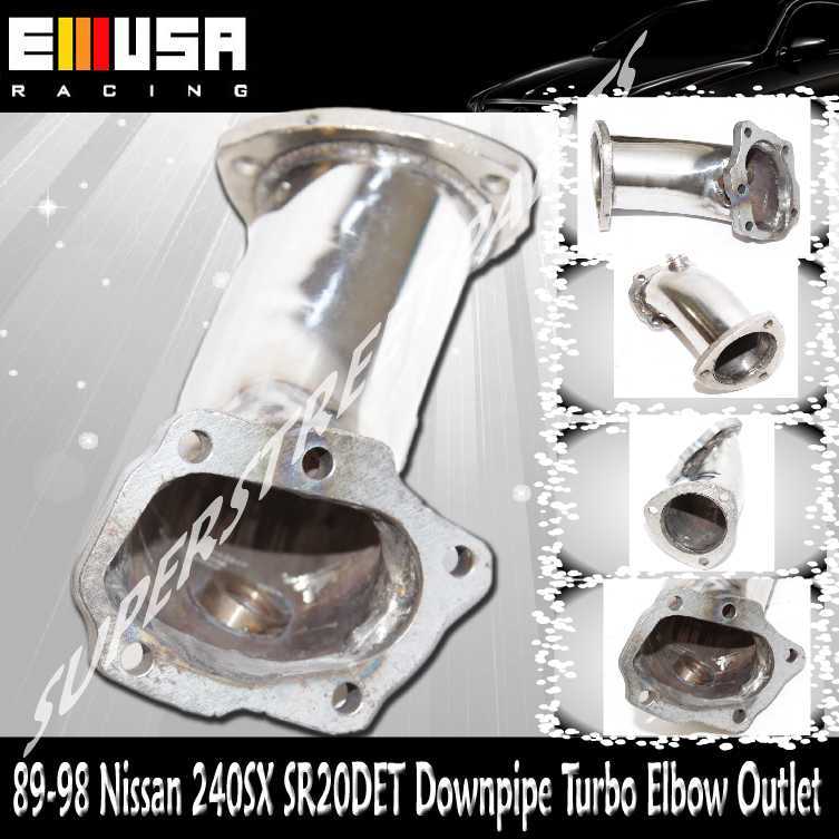 T25/T28 Turbo Outlet Elbow Pipe for 89-98 Nissan 240SX S13 S14 S15