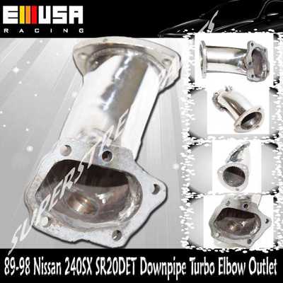 T25/T28 Turbo Outlet Elbow Pipe for 89-98 Nissan 240SX S13 S14 S15