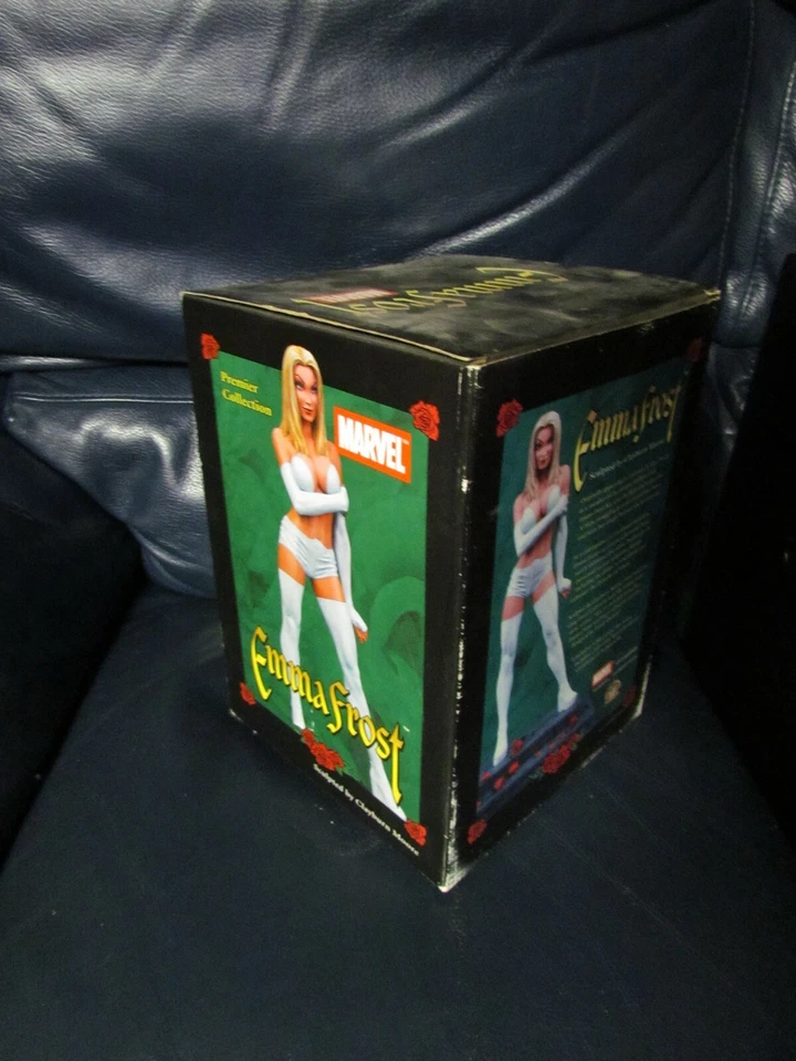  Marvel Premiere Collection Emma Frost Figure Statue Moore - Image 2 of 4