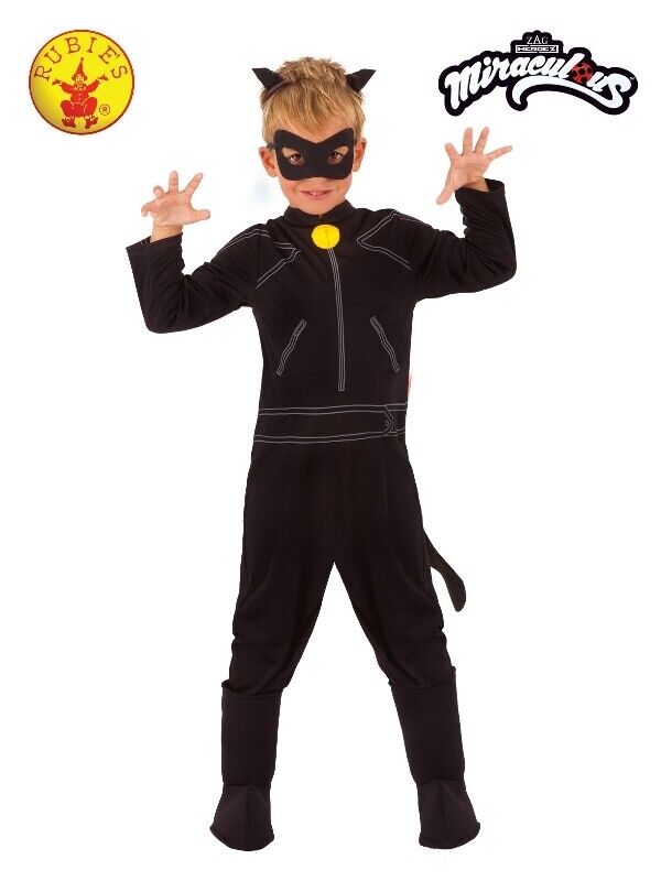 Kids Cat Noir Costume - Miraculous Ladybug 