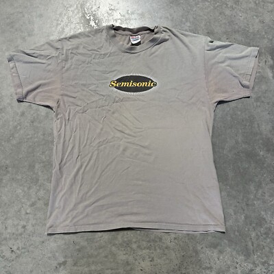Rare VTG Semisonic Feeling Strangely Fine 1998 Tour T Shirt 90s Band Grey SZ XL