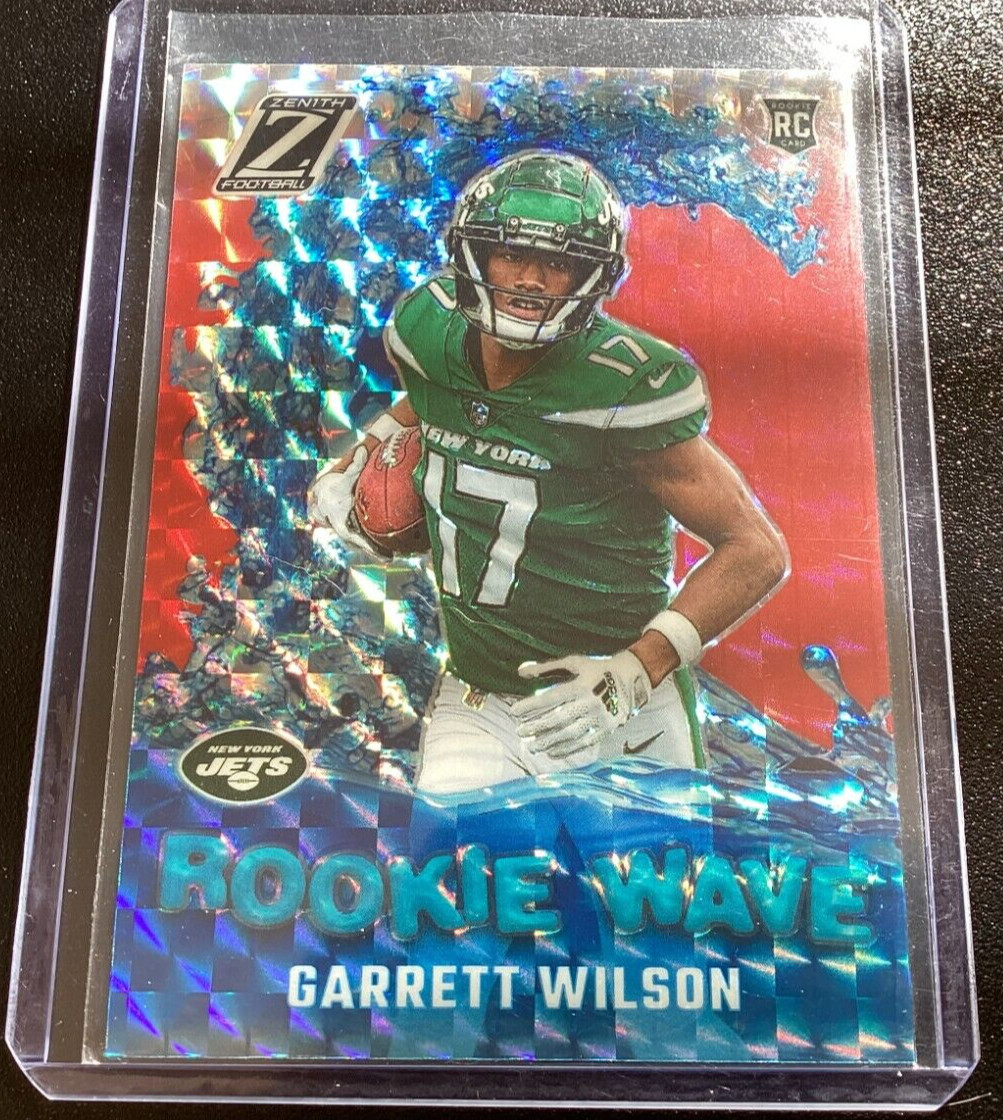 2022 Panini Zenith Rookie Wave Red Prizm Garrett Wilson