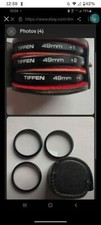 TIFFEN 49MM FILTER  SET 1, 2 4 .