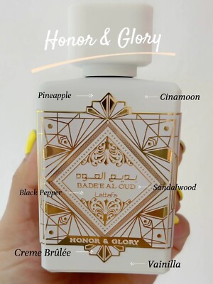 Honor & Glory New Perfume From Lataffa Badee Al Oud | eBay