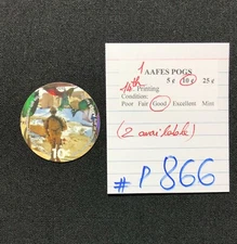 AAFES POGS, 14th Series/Printing,1 POG, 10¢ , #P866, GOOD