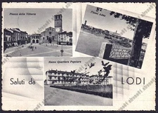 CITY PRAISE 39 GREETINGS from... ADDA - POPULAR DISTRICT Travel Postcard 1955