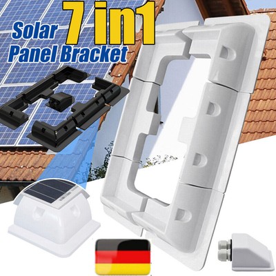 7 in1 Solar Modul Panel Montage Halterung Halter Befestigung Dach Wohnmobil Boot