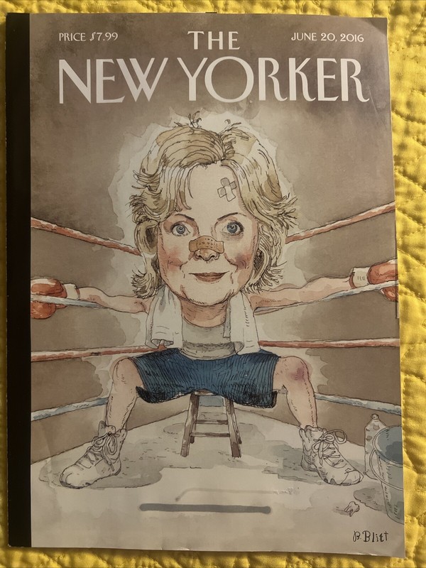 New Yorker Magazine - June 20, 2016 “Ready For A Fight” On Cover
