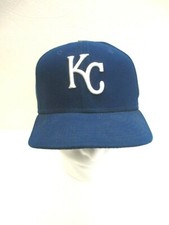 K C Royals New Era Cool Base Official On Field Curved Brim 7 1/2 Fitted MLB Cap 