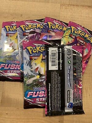 Pokémon TCG: Sword & Shield-Fusion Strike Sleeved Booster Pack (10 Cards)