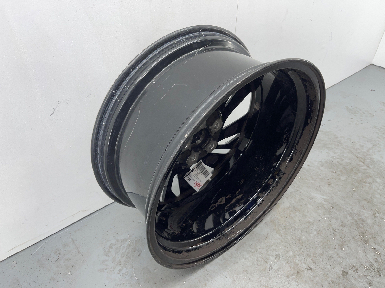 2014-2020 BMW I8 20X8.5 REAR LEFT 15 SPOKE DIRECTIONAL ALLOY WHEEL RIM *CURBED*
