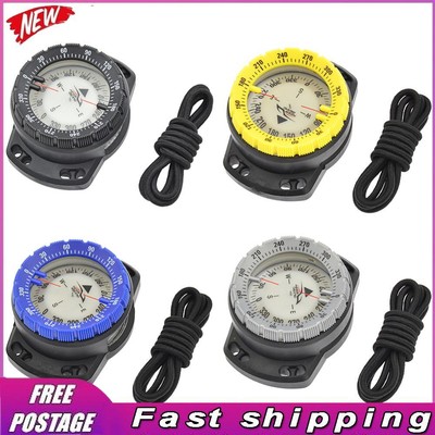Scuba Diving Compass Multi-function Camping Climbing Hiking Luminous Elastic