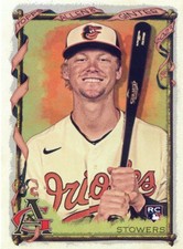 2023 Topps Allen & Ginter Silver Portrait Hot Box #45 Kyle Stowers - Baltimore O