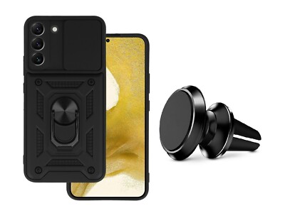 Case Cover Camera Protection + Car Mount for Oppo A17 A57 A57S A77