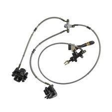 Rear Brake Assembly Caliper Master Cylinder for Go Kart ATV Quad Golf Cart Trike