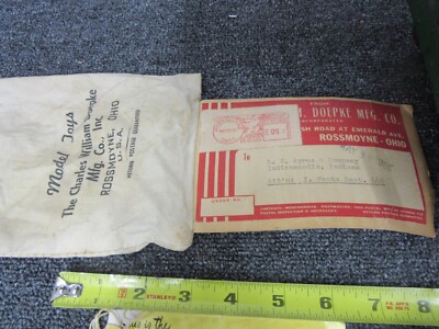 Vintage Metal Model Toys Barber-Greene Bucket Loader w/Booklet