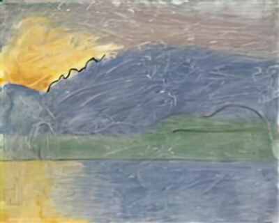 Cuno Amiet Foto A4 Atmosphäre 1932