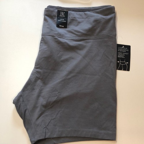 Pantalones cortos de motociclista INC International Concepts gris liso, talla XXXL - Imagen 2 de 5