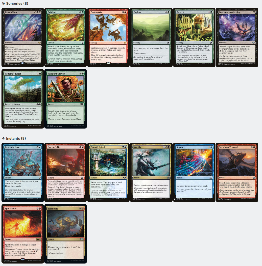 Tiamat DRAGON TRIBAL Magic MTG Custom Commander Deck | eBay
