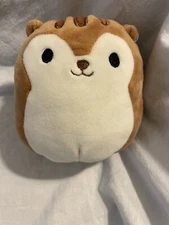 Squishmallow Kellytoy Sawyer the Squirrel 5" Plush Stuffed Toy pre-owned 